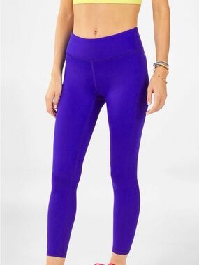 Fabletics Salar Solid PowerFlex 7/8 Leggings in Iris